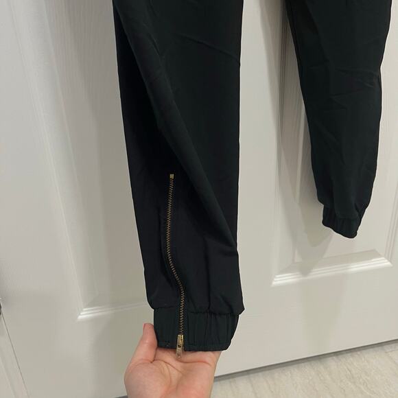 Albion Short Sleeve Jogger Jumpsuit XS Black - Picture 9 of 15